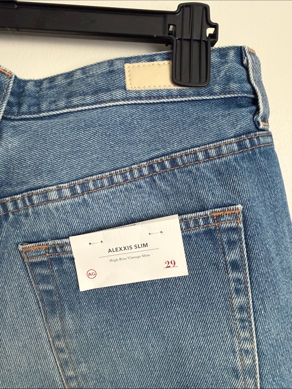 Ag Adriano Goldschmied Alexxis High Rise Vintage Slim Jeans size 29 NWT - Picture 8 of 9